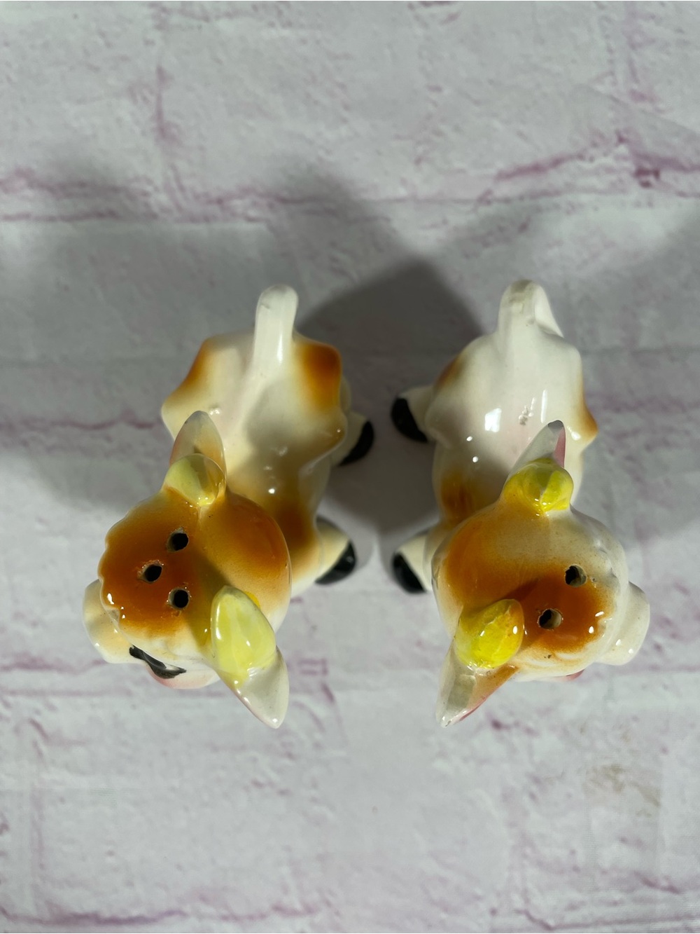 Vintage Elsie The Cow Ceramic Salt and Pepper Shaker Pair - Picture 5 of 6